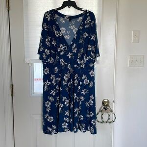 torrid flower print dress